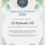 Eeskujulik ettevõte 2019 TS-Hydraulic OÜ